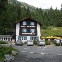 Отель Hotel Rhonequelle Oberwald в городе Обервальд, Швейцария