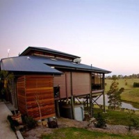 Отель Ocean View Estates Winery Restaurant & Vineyard Cottages в городе Оушн-Вью, Австралия