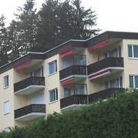 Отель Ferienwohnung Brentsch Park B50 в городе Скуоль, Швейцария