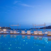 Отель Mykonos Blanc Hotel в городе Орнос, Греция