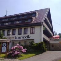Отель Pension Kamzik Ceska Kamenice в городе Kunratice, Чехия