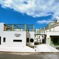 Отель Athina Beach Hotel Nea Kydonia в городе Agii Apostoli, Греция