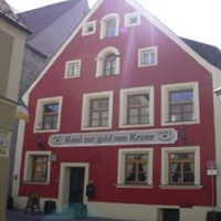 Отель Hotel Zur Gold'nen Krone в городе Амберг, Германия