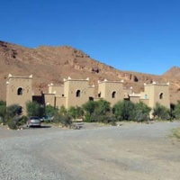 Отель Kasbah Hotel Camping Jurassique в городе Эр-Рашидия, Марокко