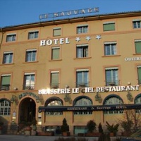 Отель Hotel Restaurant Le Sauvage в городе Турнюс, Франция
