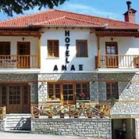 Отель Hotel Anax в городе Метсово, Греция