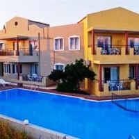 Отель Katrin Beach Apartments в городе Малеме, Греция