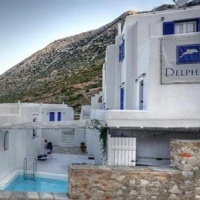 Отель Delfini Apartments Kamares в городе Agia Marina, Греция