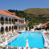 Отель Meandros Hotel в городе Каламаки, Греция