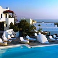 Отель Vedema Resort в городе Мегалохори, Греция