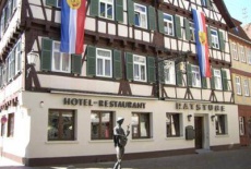 Отель Hotel Garni Ratstube в городе Бад-Урах, Германия