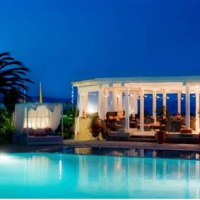 Отель Antigoni Beach Resort в городе Galini Aghios Nikolaos, Греция