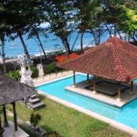 Отель Alit's Beach Bungalow Hotel в городе Санур, Индонезия