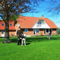 Отель Hveddegaard Farm Holiday в городе Хернинг, Дания