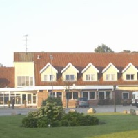 Отель Fangel Kro and Hotel в городе Оденсе, Дания