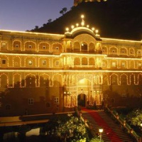 Отель Samode Palace в городе Чому, Индия