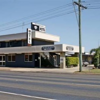 Отель Black Diamond Motel в городе Блэкуотер, Австралия