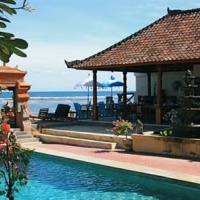 Отель Puri Oka Beach Bungalows в городе Канди Даса, Индонезия