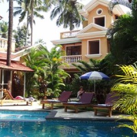 Отель Sandray Luxury Apartments and Villa в городе Колва, Индия