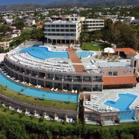 Отель Panorama Hotel Nea Kydonia в городе Kato Galatas, Греция