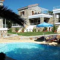 Отель Sellados Villas Plomari в городе Agia Varvara, Греция