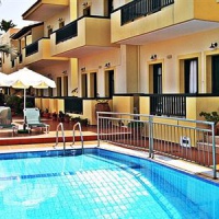 Отель Aspri Petra Hotel Apartments в городе Аналипси, Греция