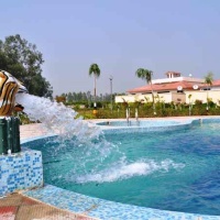 Отель Corbett Gateway Resort Ramnagar в городе Рамнагар, Индия