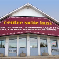 Отель Centre Suite Inns в городе Боннивилл, Канада