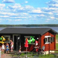 Отель Falkudden Camping och Stugby в городе Би Чиркби, Швеция