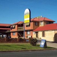 Отель Poets Recall Motel and Restaurant в городе Гандагай, Австралия