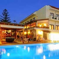 Отель Oasis Beach Hotel Anissaras в городе Аниссарас, Греция
