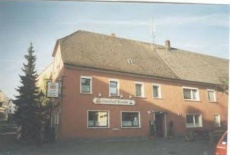 Отель Gasthof zur Krone в городе Бургхаслах, Германия