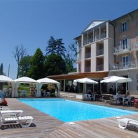 Отель Hotel Du Golf Le Lodge Salies-de-Bearn в городе Сали-де-Беарн, Франция