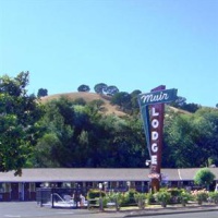 Отель Muir Lodge Motel в городе Мартинес, США