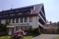 Отель Pension Kamzik Ceska Kamenice в городе Kunratice, Чехия
