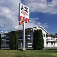 Отель Ace Western Motel в городе Клируотер, Канада