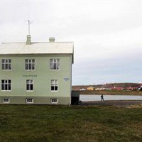 Отель Gamla Posthusid Guesthouse в городе Блондуос, Исландия