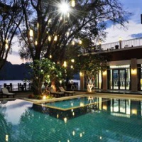 Отель Monsane River Kwai Resort & Spa Kanchanaburi в городе Тха Муанг, Таиланд