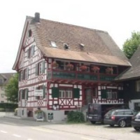 Отель Hotel Restaurant Pizzeria Rotes Haus в городе Munsterlingen, Швейцария