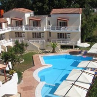 Отель Perla Beach Apartments в городе Агия Марина, Греция