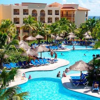 Отель Sandos Playacar Beach Resort & Spa в городе Плая-дель-Кармен, Мексика