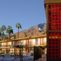 Отель The Curve Palm Springs Hotel в городе Палм-Спрингс, США