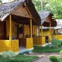 Отель Savithri Inn Bamboo Cottages & Resorts в городе Варкала, Индия