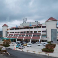 Отель Deokgu Healing Spa Resort в городе Uljin, Южная Корея
