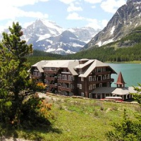 Отель Many Glacier Hotel в городе Глейшер Нешнел Парк, США