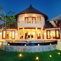 Отель Ocean View Frangipani Villa в городе Ungasan, Индонезия
