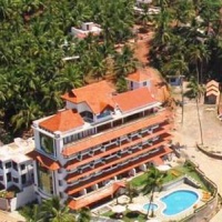 Отель Hindustan Beach Retreat в городе Варкала, Индия