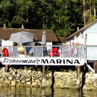 Отель Fisherman's Resort and Marina в городе Мадейра-Парк, Канада