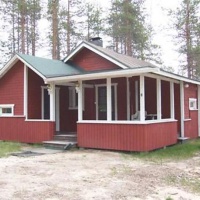 Отель Marjaniemen loma-asunnot small cabin в городе Куусамо, Финляндия