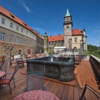 Отель Zamek Hruba Skala в городе Вискерж, Чехия